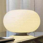 Fontana Arte bordlampe BIANCA, glass, Ø 30 cm, E27