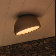 Vibia Duo 4876 skrå LED-taklampe, kremfarget