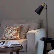 PR Home bordlampe Wien, svart, høyde 64 cm, GU10, metall