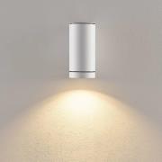 Utendørs vegglampe ShoreLine Pro Round, hvit, GU10