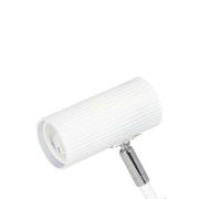 Globen Lighting klemmelampe Hubble, hvit