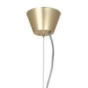 Globen Lighting pendellampe Torrano, brun, Ø 30 cm