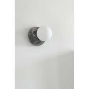 Globen Lighting vegglampe Torrano, grå Ø 13 cm IP44