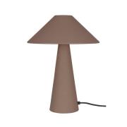 Globen Lighting bordlampe Cannes, brun, høyde 40 cm