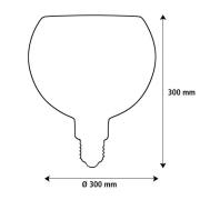 SEGULA LED Floating Bambus bronse G300 E27 5W 2.200 K dimbar.