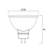 LED-pære SUPERIA RETRO GU5.3 MR16 6,1W 830 621lm dimbar