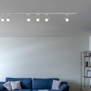 Skinne sett DUOline Roubaix, titan, 2 m, 6 lyskilder LED 2-fase