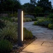 Lucande LED-gatelampe Celiora, 80 cm, antrasitt, 3000 K