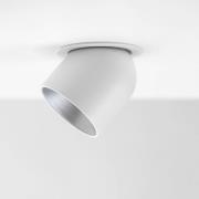 SLC Cup innfelt LED-downlight hvit/sølv 3 000K