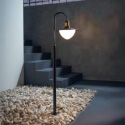 Veilampe Sirmione med glasskjerm