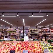 LED-skinnespot Lucea 3-fase 15W svart