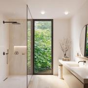 WEVER & DUCRÉ LED-taklampe Perlez 2.0 Ø 16 cm IP44 2700 K