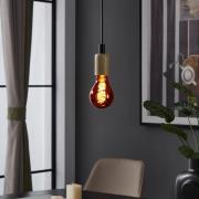 LED-pære E27 filament 4W 2°000°K kobber dampet