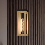 EGLO Nafferton hengelampe av tre, 1 lyskilde