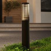 Salle sokkellampe, høyde 46,5 cm, svart, aluminium