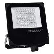 MEGAMAN utendørs LED-spot Hugo, 50 W, 4000 K, IP66
