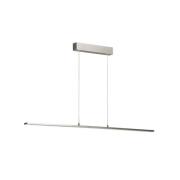 LED-hengelampe Marlo, aluminium, lengde 140 cm, CCT, berøringsdimmer