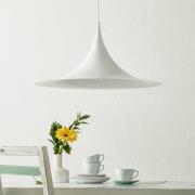 Gubi hengelampe Semi, Ø 60 cm, hvit