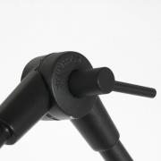 Gulvlampe Prestige Chic svart/svart-gull Høyde 250 cm