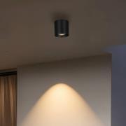 LED utendørs taklampe 5172, grafitt, 9 cm, metall, IP54 CCT