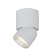 SLC LED-downlight CUP, hvit/sølv, 930, Ø 7,5 cm, dimbar