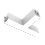 SLC LED-hjørnemodul Click T, AC, tilkobling til høyre, hvit