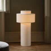 Globen Lighting Gulvlampe Noah, hvit, høyde 88 cm, tekstil
