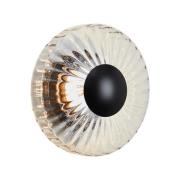 utendørs LED-vegglampe New Wave Optic, glass, Ø 26 cm, IP65
