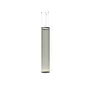 Vibia LED-hengelampe ARRAY grønn 193 x 37 cm sylinder 927 dimbar