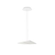 Vibia LED-hengelampe RHYTHM, hvit, 47 x 45 cm, 927 dimbar