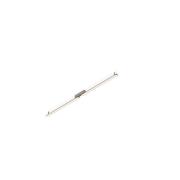 Vibia LED-vegglampe SPA, lengde 253 cm, beige, IP44 2700 K
