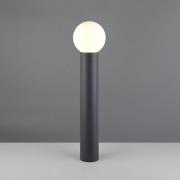 Veilampe Mures, antrasitt, høyde 80 cm, metall