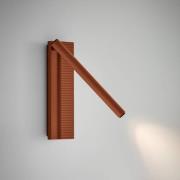 Bover LED-vegglampe Arid A/02 terrakotta, aluminium, 2700 K
