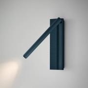 Bover LED-vegglampe Arid A/03 gråblå, aluminium, 2700 K