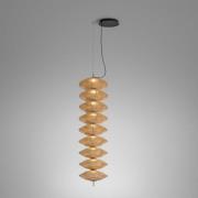 Bover LED-pendellampe Yuyun S/9L, dimbar 0-10V, beige