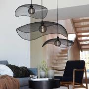 PR Home hengelampe Vivi, Ø 61 cm, svart, metall
