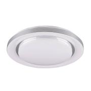 LED-taklampe Atria, Ø 48 cm, hvit, plast, CCT