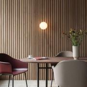 Audo LED-taklampe TR Bulb, messing/hvit, dimbar