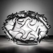 Slamp Veli – design-bordlampe, Ø 32 cm, antrasitt