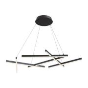 Maytoni Line LED-hengelampe 3 000 K svart