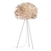 UMAGE Eos micro bordlampe fjær brun