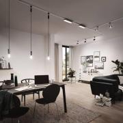 Paulmann URail strømskinne, signalhvit, lengde 1 m, aluminium