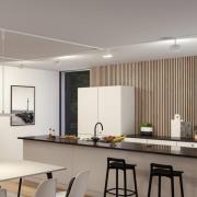 Paulmann URail LED-spot Hildor, signalhvit, 4000 K, dimbar