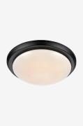 Plafond Rotor LED 35cm Svart/Hvit