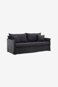 Venture Home3-Seat Sofa NovaSvart3-seters sofaerFra Homeroom