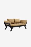 Karup DesignLounge-sovesofa Bebop Svart BaseBrunSovesofaerFra Homeroom