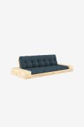 Karup DesignBase Sovesofa m. 2 sidebokser Tre-seterBlåSovesofaerFra Ho...