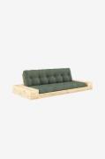 Karup DesignBase Sovesofa m. 2 sidebokser Tre-seterGrønnSovesofaerFra ...