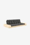 Karup DesignBase Sovesofa m. 2 sidebokser Tre-seterSvartSovesofaerFra ...