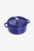 StaubGryte La Cocotte rund 22 cm, 2,6 lBlåGryter & kasserollerFra Home...